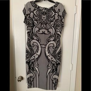Dress with beautiful scrollwork